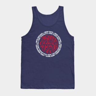 Happy New Year Motivational Tank Top